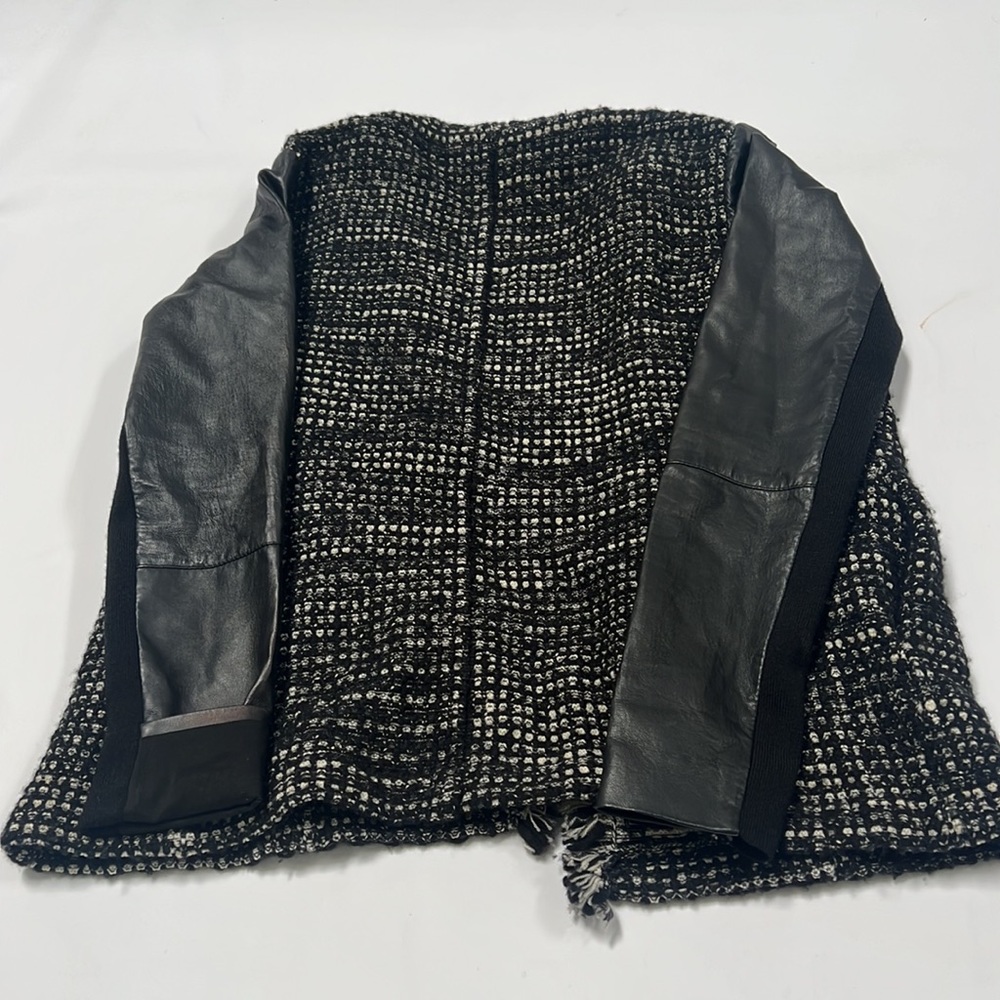 Vince Long Sleeve Zip Up Coat - Picture 4 of 5